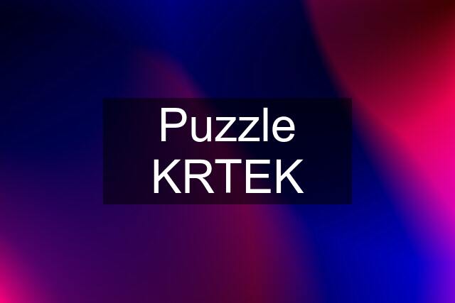 Puzzle KRTEK