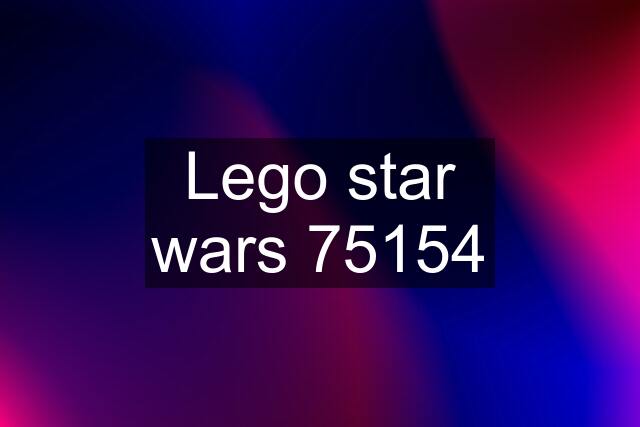 Lego star wars 75154