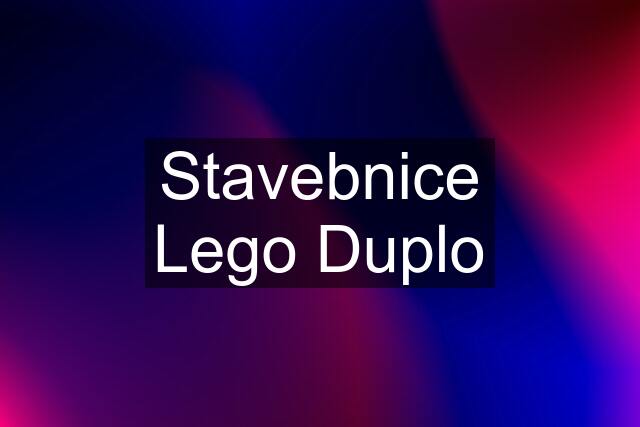 Stavebnice Lego Duplo