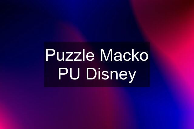 Puzzle Macko PU Disney