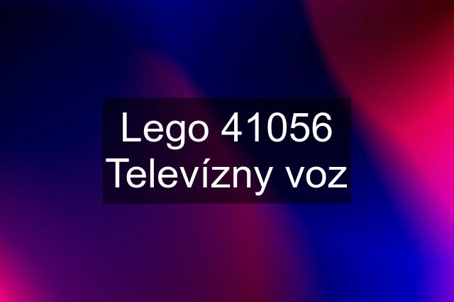 Lego 41056 Televízny voz