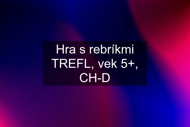 Hra s rebríkmi TREFL, vek 5+, CH-D