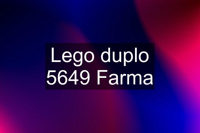 Lego duplo 5649 Farma