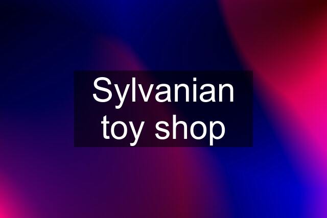 Sylvanian toy shop