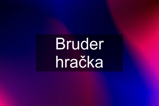 Bruder hračka