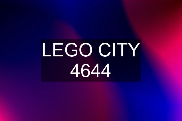 LEGO CITY 4644