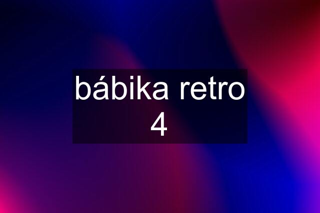 bábika retro 4