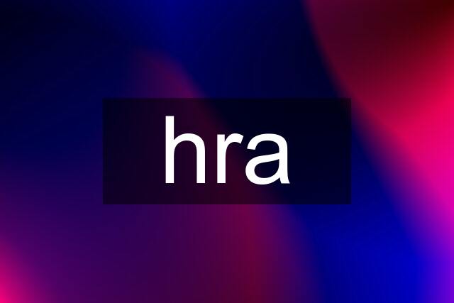 hra