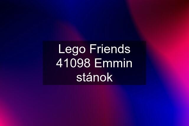 Lego Friends 41098 Emmin stánok