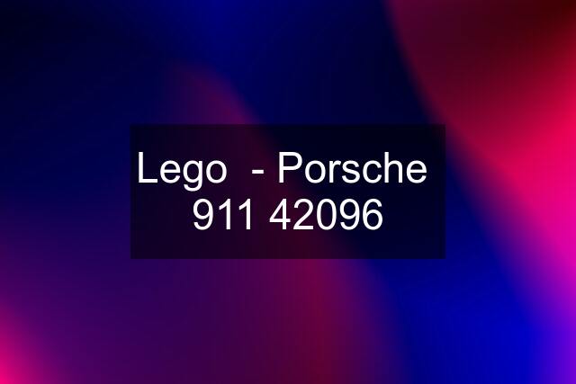 Lego  - Porsche  911 42096