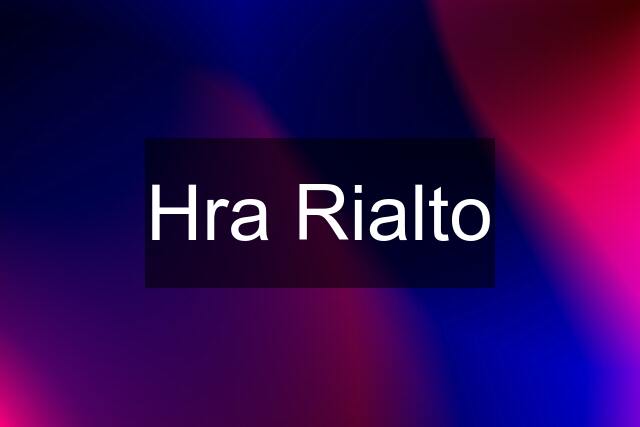 Hra Rialto