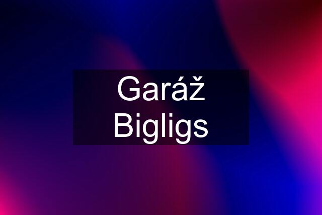 Garáž Bigligs