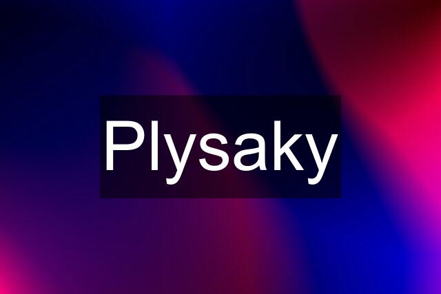 Plysaky