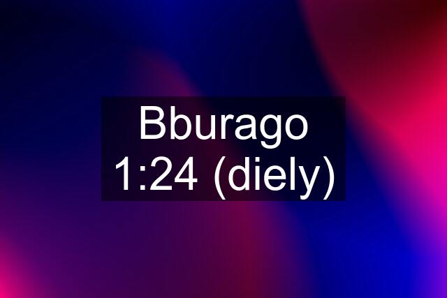 Bburago 1:24 (diely)