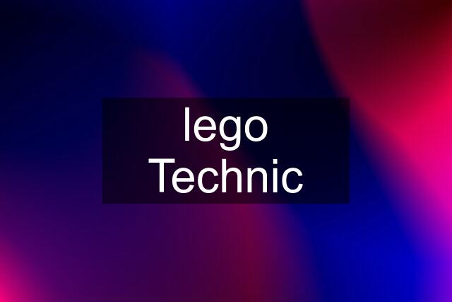 lego Technic