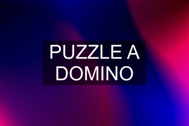 PUZZLE A DOMINO