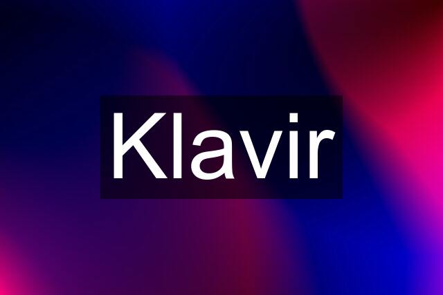 Klavir