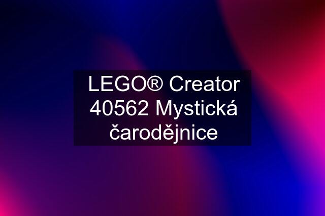 LEGO® Creator 40562 Mystická čarodějnice