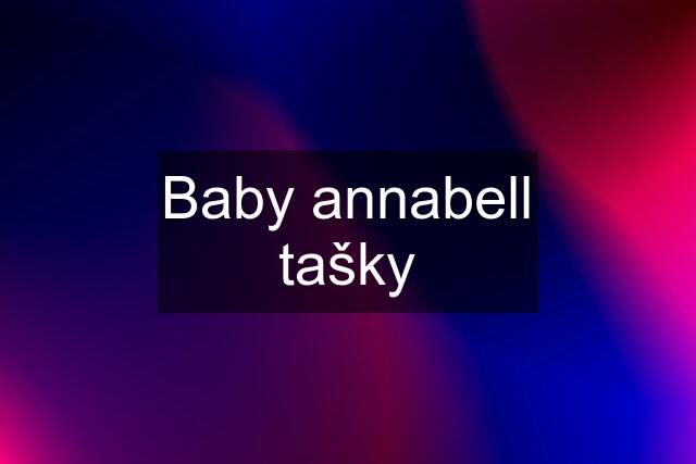 Baby annabell tašky