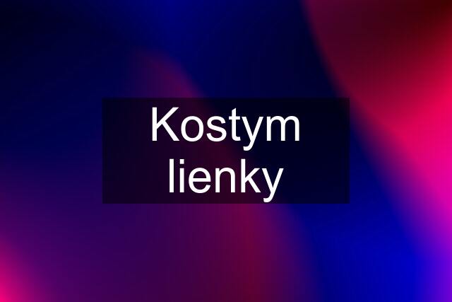 Kostym lienky