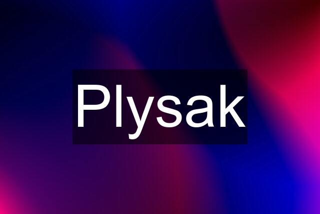 Plysak