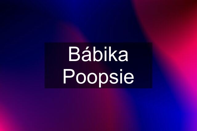 Bábika Poopsie