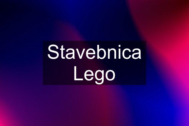 Stavebnica Lego