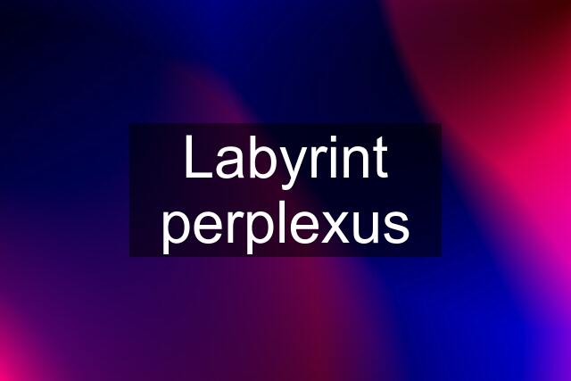 Labyrint perplexus