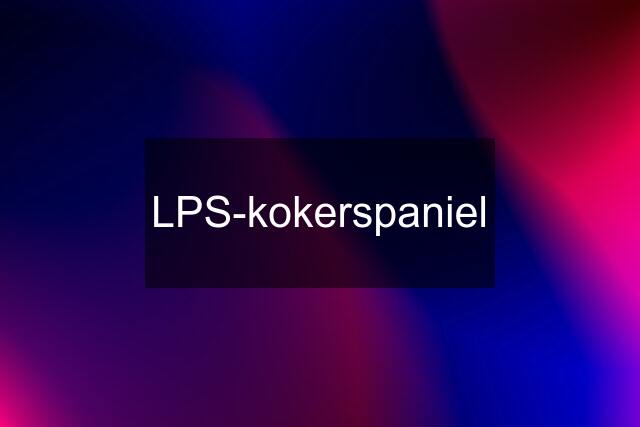 LPS-kokerspaniel