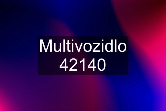 Multivozidlo 42140