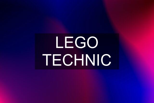 LEGO TECHNIC