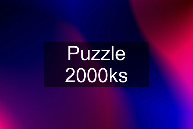 Puzzle 2000ks