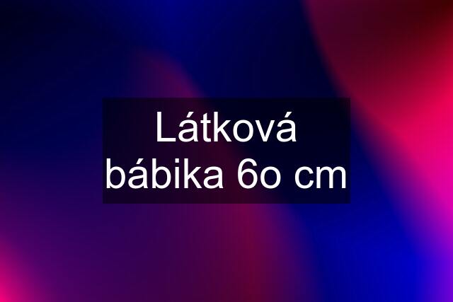 Látková bábika 6o cm