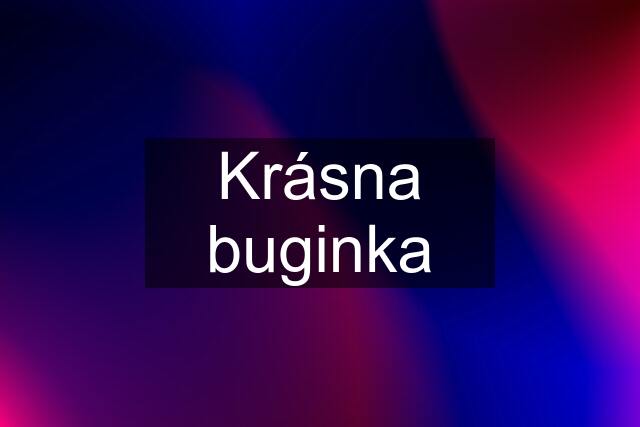 Krásna buginka