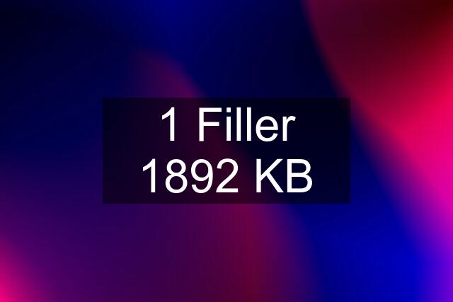 1 Filler 1892 KB