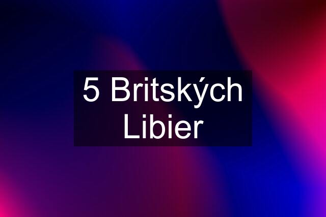 5 Britských Libier