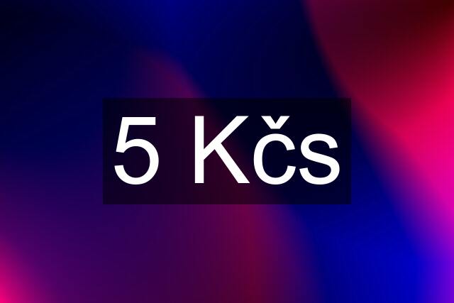 5 Kčs