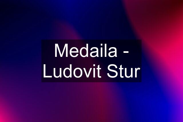 Medaila - Ludovit Stur