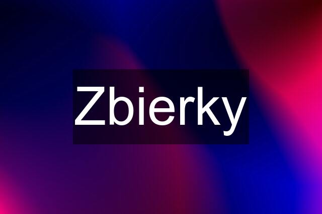 Zbierky