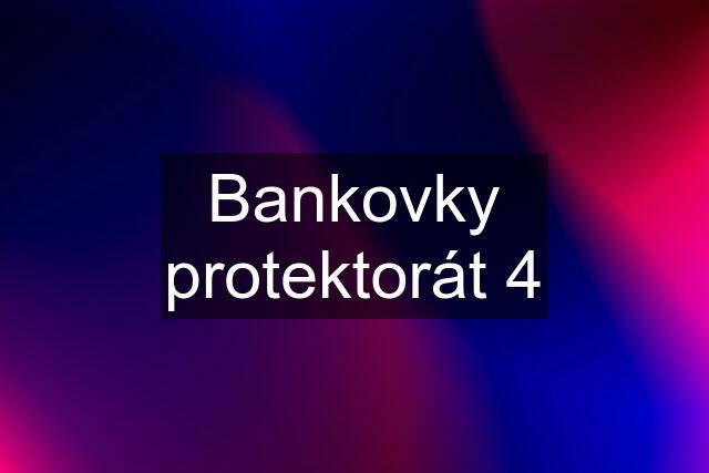 Bankovky protektorát 4