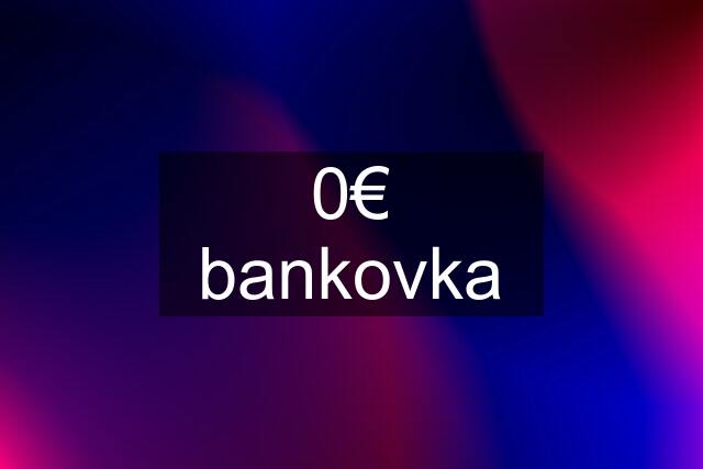 0€ bankovka