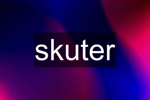 skuter