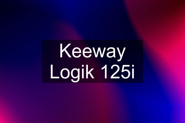 Keeway Logik 125i