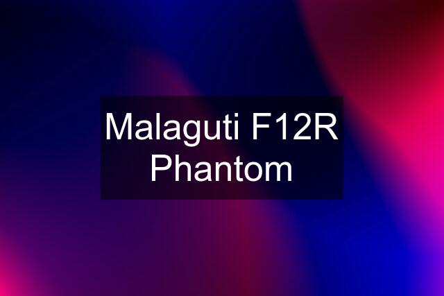 Malaguti F12R Phantom