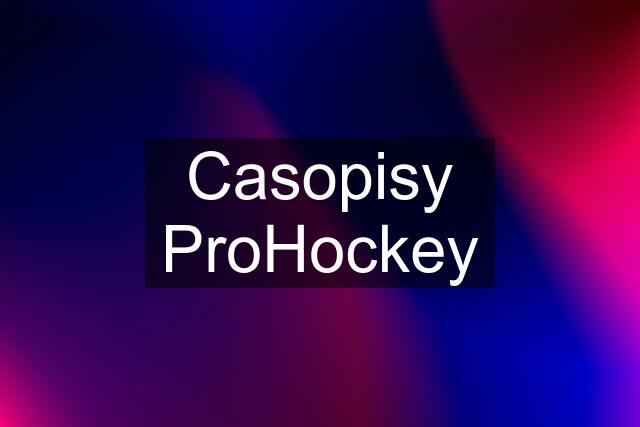 Casopisy ProHockey
