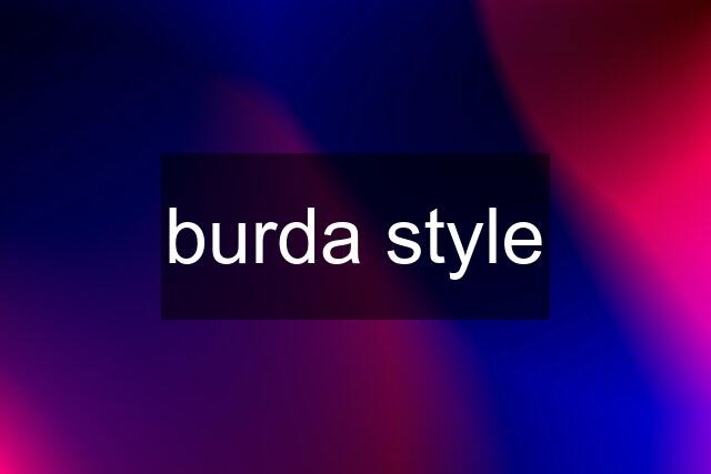 burda style