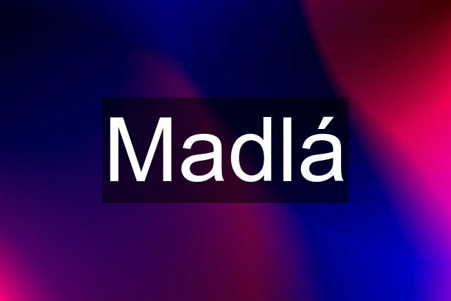 Madlá