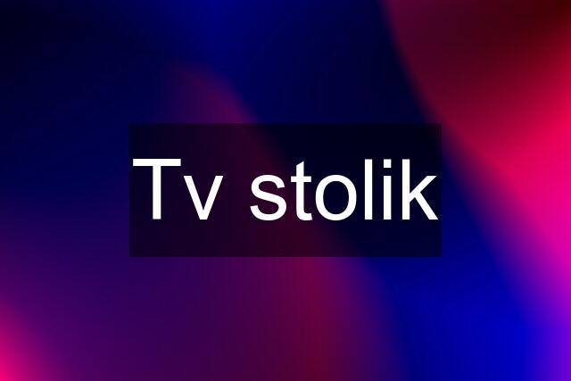 Tv stolik