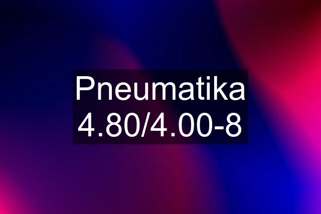 Pneumatika 4.80/4.00-8