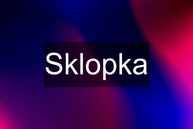 Sklopka